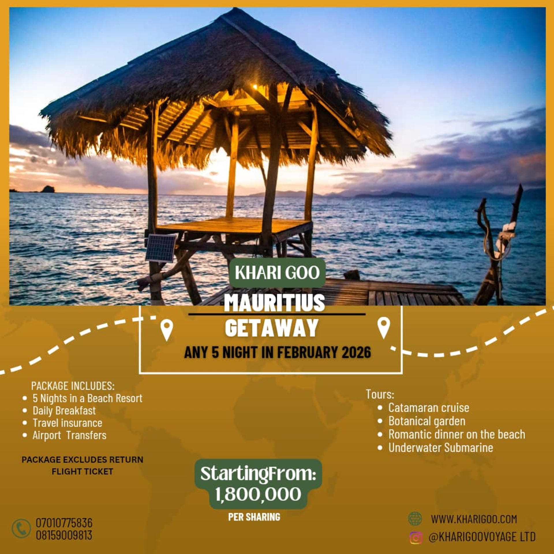 Valentine IN Mauritius